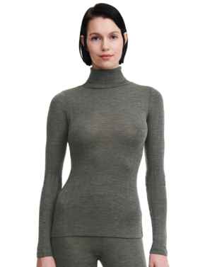 Chantelle Thermo Comfort Turtle Neck T-Shirt Slate Grey