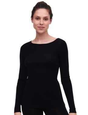 Chantelle Thermo Comfort Long Sleeve T-Shirt Black
