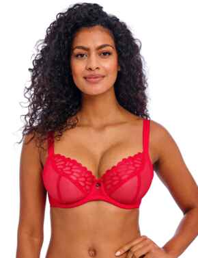 Freya Loveland Plunge Bra Bombshell Chilli Red