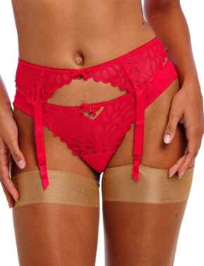 Freya Loveland Suspender Bombshell Chilli Red
