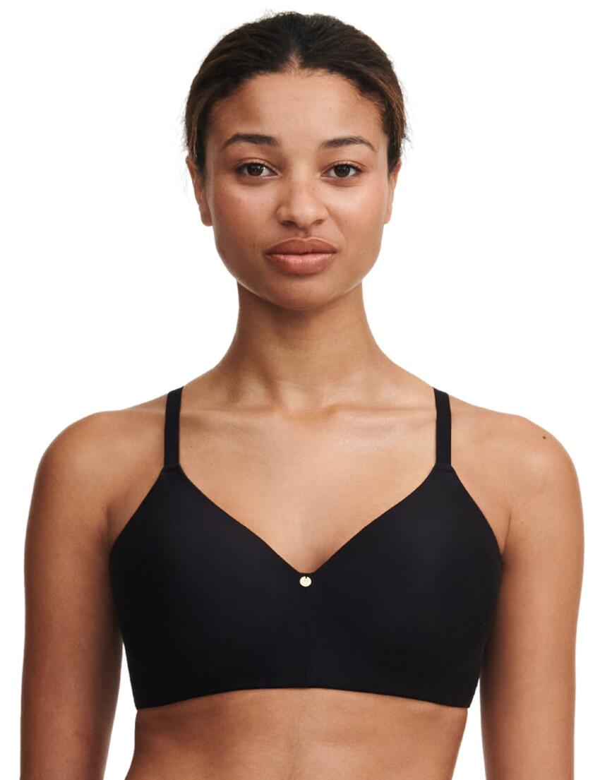 Chantelle Jolie T-Shirt Support Bra Black 
