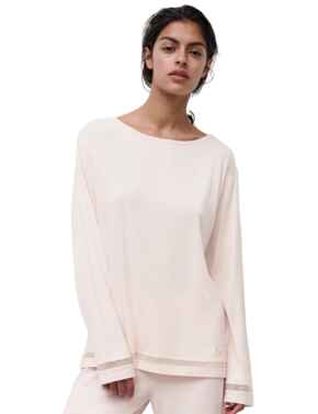Chantelle Joe Long Sleeve Top Pink Pearl