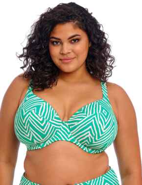 Elomi Fiji Falls Plunge Bikini Top Marine