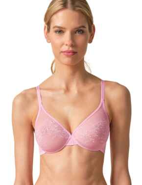 Gossard Glossies Lace Sheer Bra Sweet Lilac