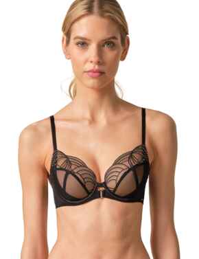Gossard Viva Plunge Bra Black