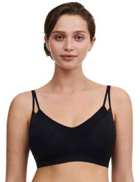 Chantelle Soft Stretch Removable Padding Bralette Black