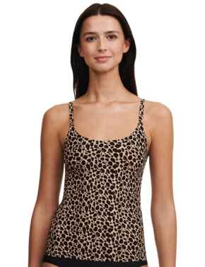 Chantelle Soft Stretch Camisole Top Leopard Print