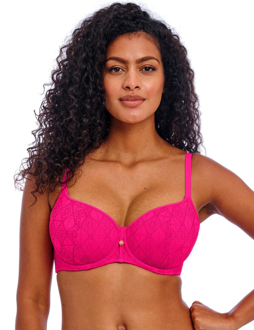 Freya Nomad Nights Sweetheart Bikini Top Fuchsia