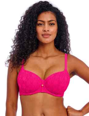 Freya Nomad Nights Sweetheart Bikini Top Fuchsia