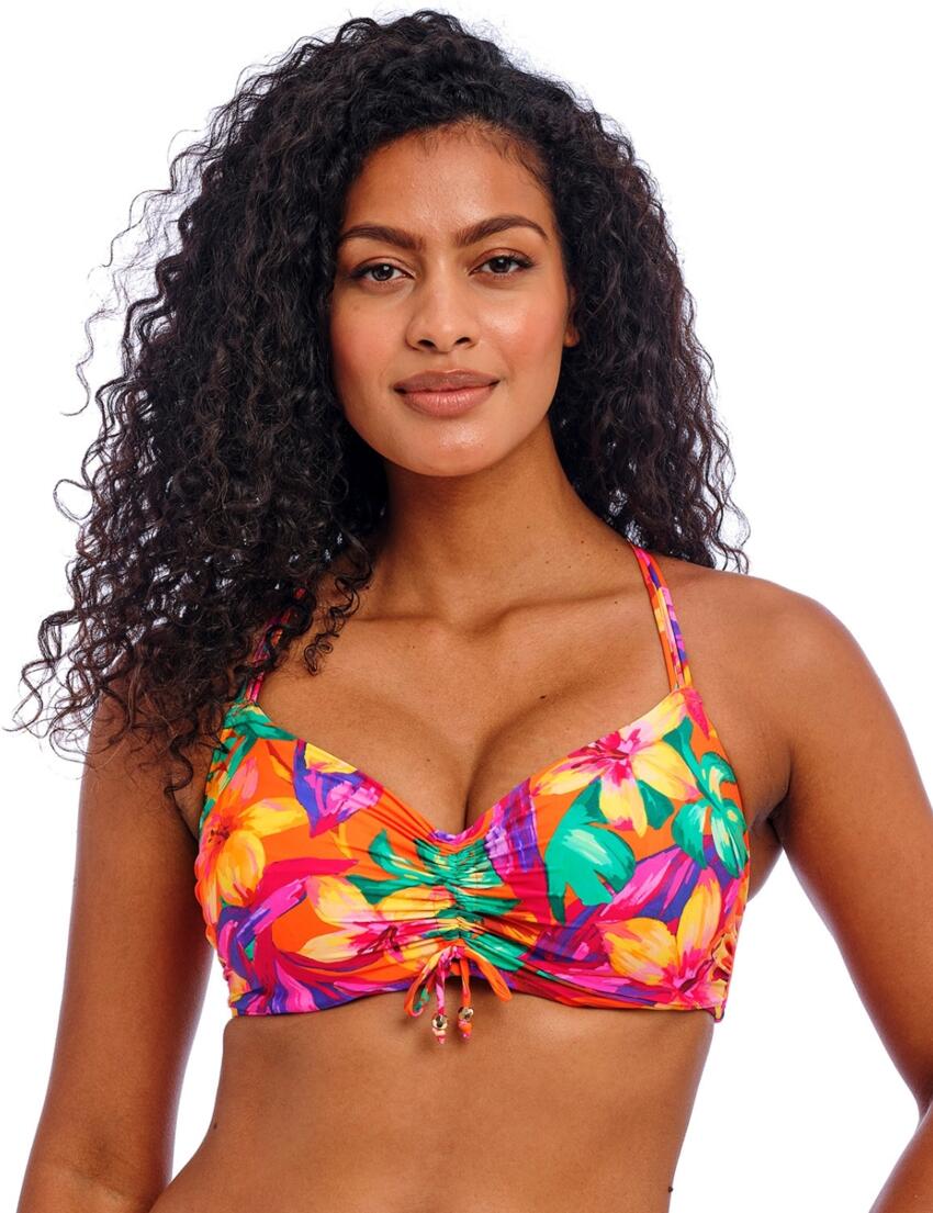 Freya Sun Haze Bralette Bikini Top Mandarin