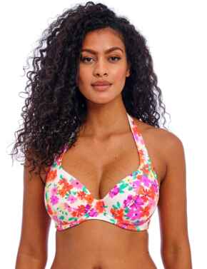 Freya Summer Soul Halter Bikini Top White