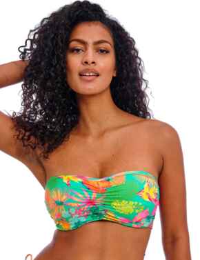 Freya Isla Margarita Bandeau Bikini Top Jade