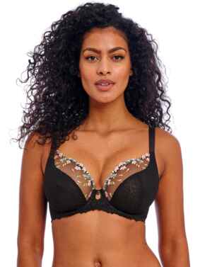Freya Love-Haze Underwired Plunge Bra Black