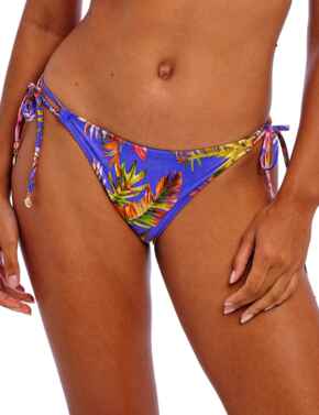 Freya Tiger Valley Tie-Side Bikini Brief Ultramarine