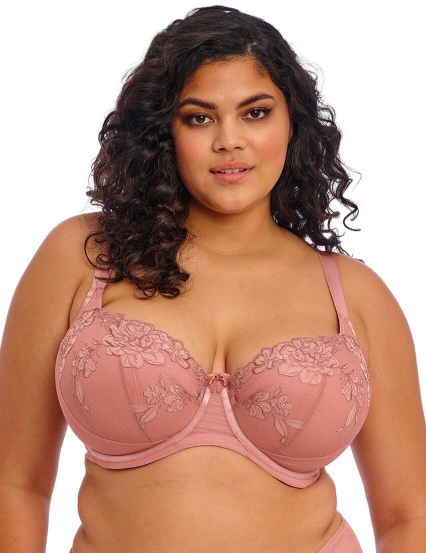 Elomi Teagan Padded Half Cup Bra Ash Rose