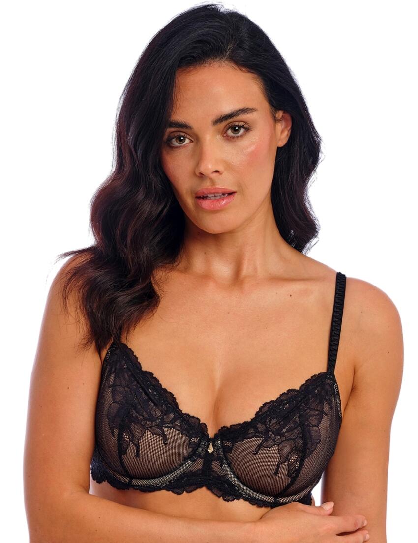 Wacoal Vivid Attraction Underwired Bra Black