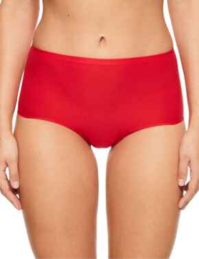 Chantelle Soft Stretch Full Brief Poppy Red