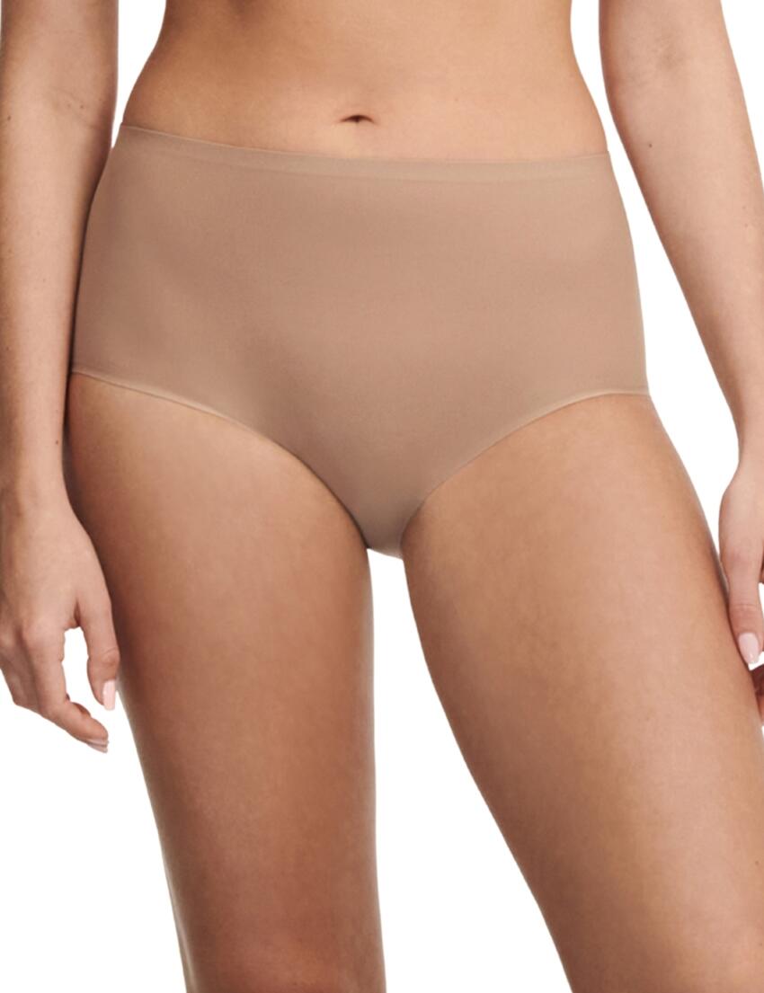 Chantelle Soft Stretch Full Brief Coffee Latte