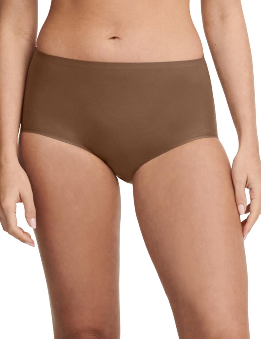 Chantelle Soft Stretch Full Brief Cocoa