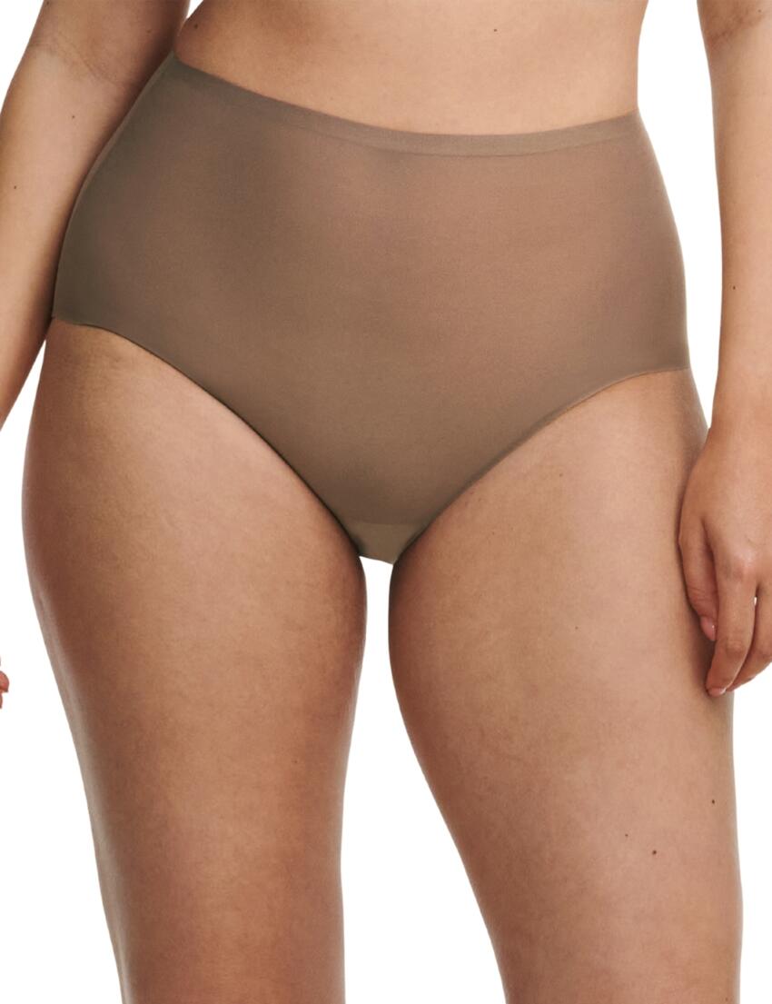 Chantelle Soft Stretch Full Brief Cappuccino