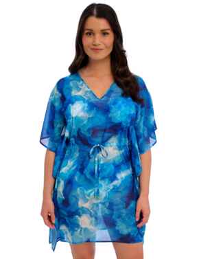 Fantasie Saunton Sands Kaftan Dazzling Blue