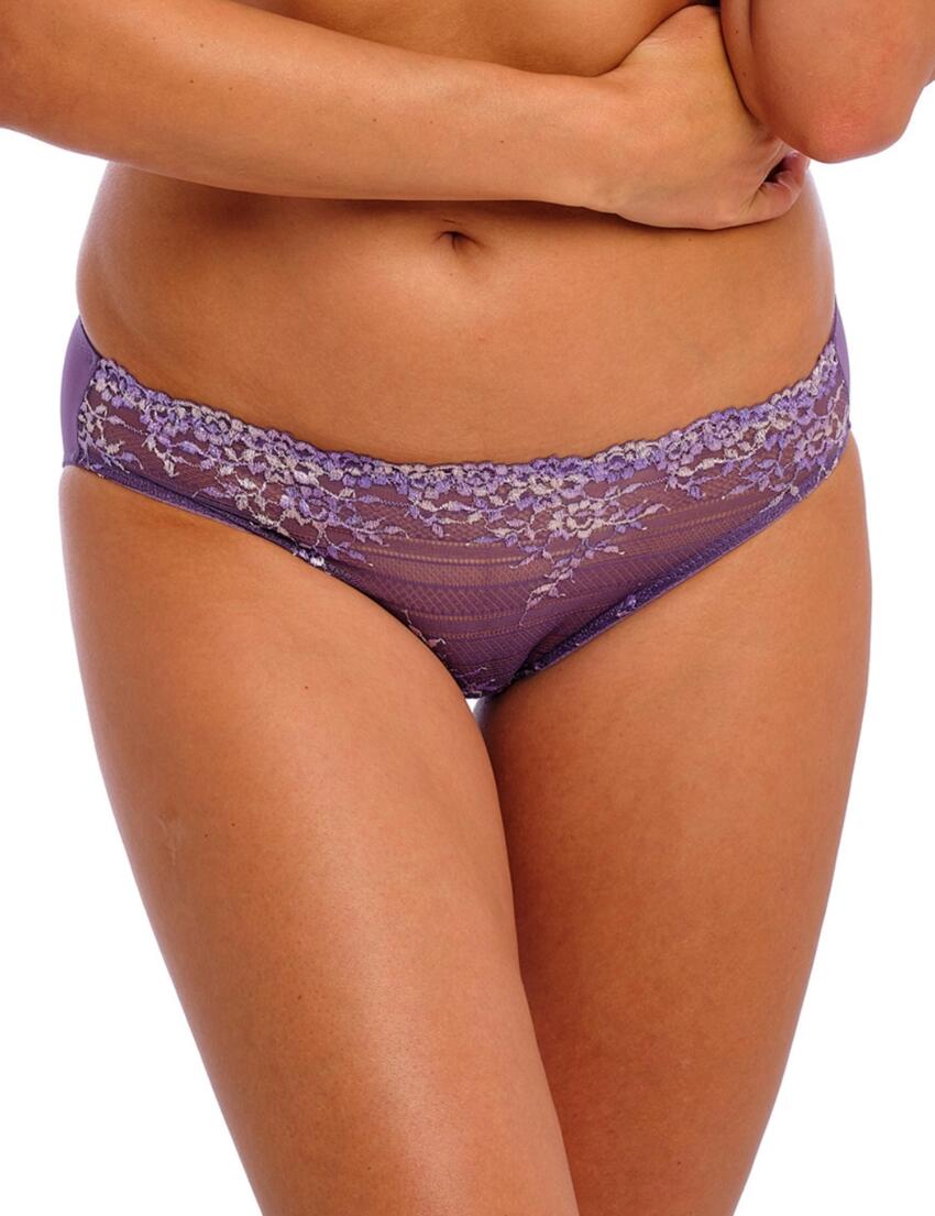 Wacoal Embrace Lace Brief Grape Compote Multi