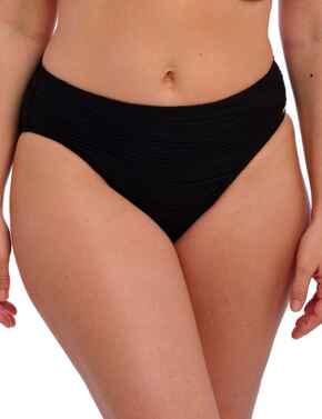 Fantasie Beach Waves Mid-Rise Bikini Brief Black
