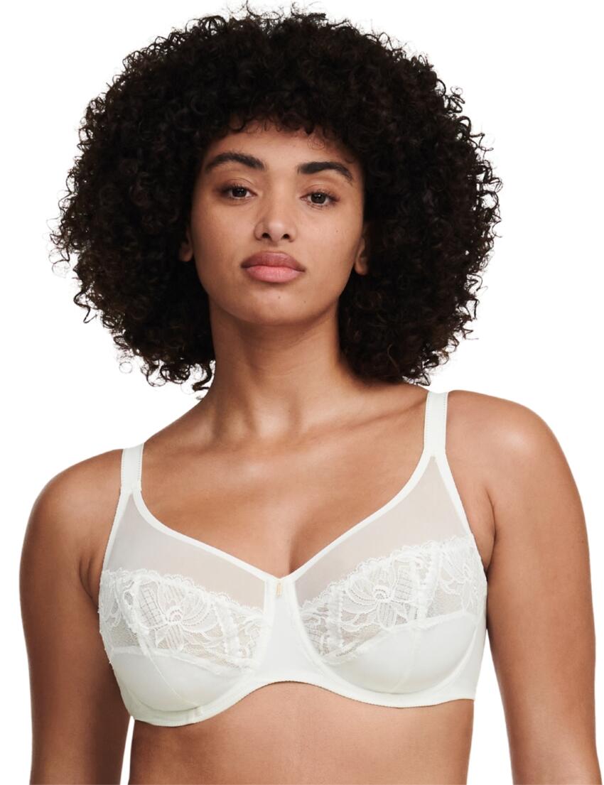 Chantelle Orangerie Dream Very Covering Bra Milk