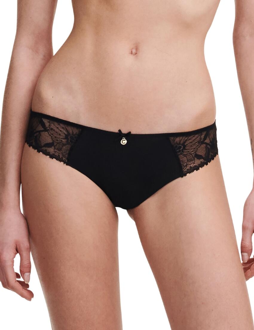 Chantelle Orchids Brief Black