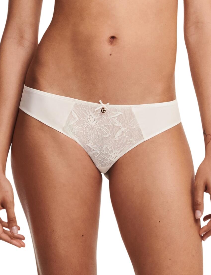 Chantelle Orchids Tanga Brief Milk