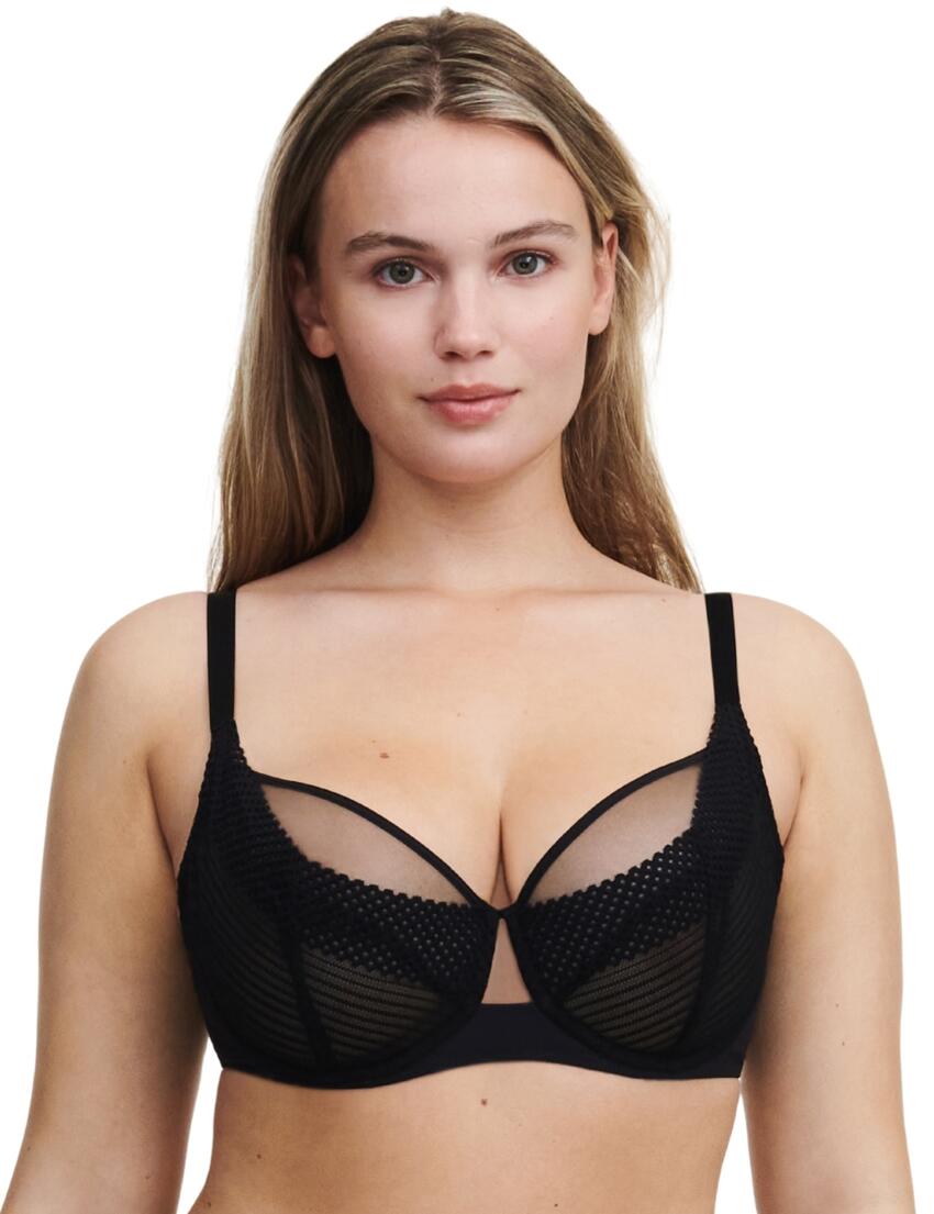 Chantelle Play Very Covering Bra Black