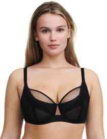 Chantelle Play Very Covering Bra Black