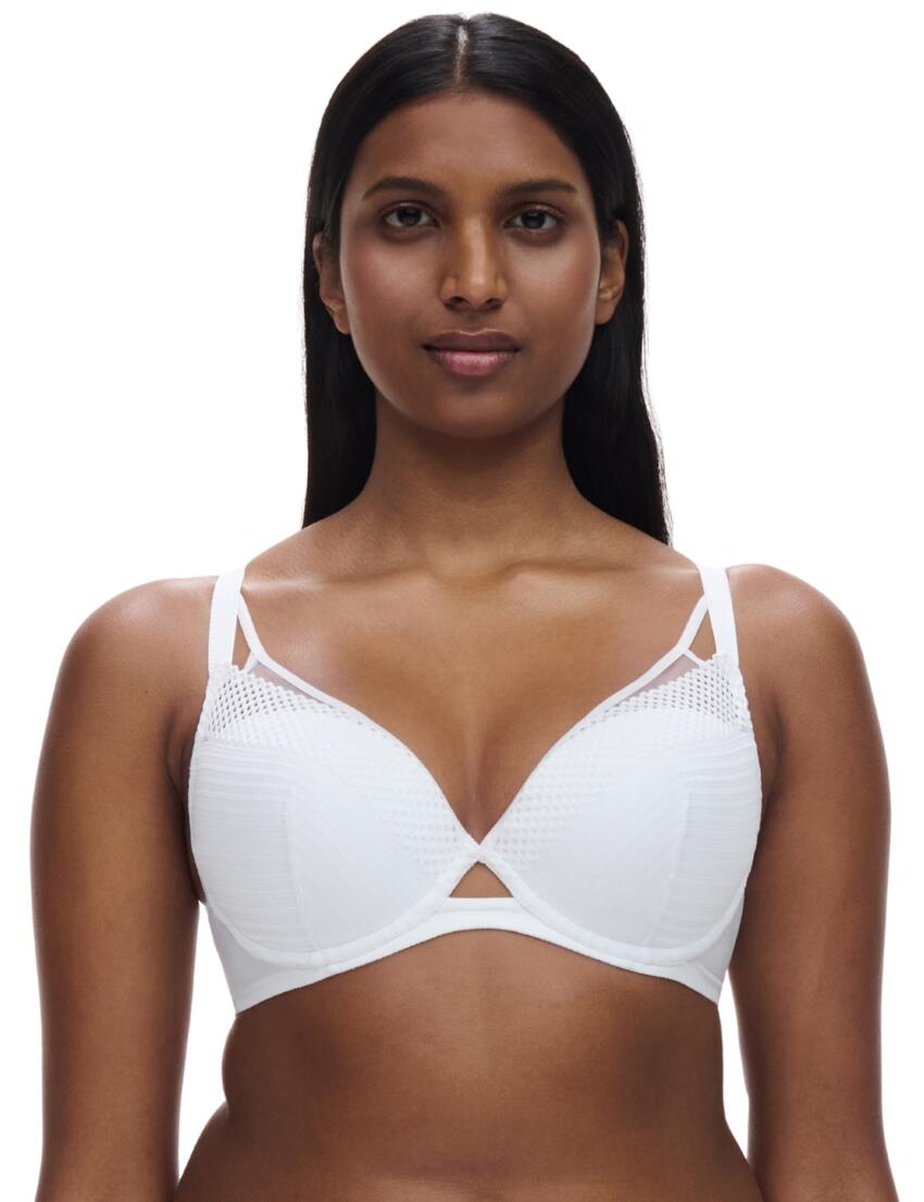 Chantelle Play Plunge T-Shirt Bra White