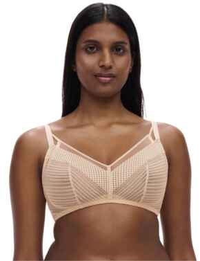 Chantelle Play Wireless Bra Golden Beige