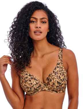 Freya Arizona Wave High Apex Bikini Top Dune