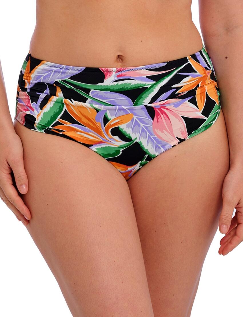Fantasie Mykonos Cove Full Bikini Brief Black