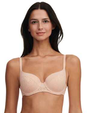 Chantelle Norah T-Shirt Bra Golden Beige