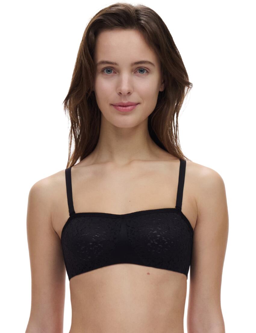 Chantelle Norah Bandeau Bra Black