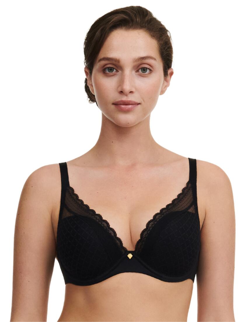 Chantelle Norah Chic Plunge T-Shirt Bra Black