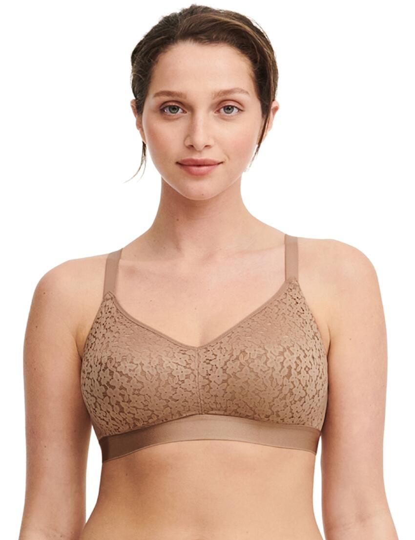 Chantelle Norah Non-Wired Support Bra Coffee Latte