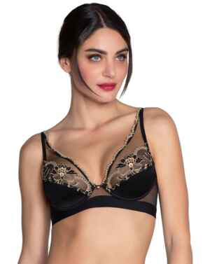 Lise Charmel Eblouissante Icone Glam Push Up Bra Or Nuit