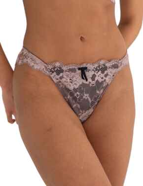 Pour Moi Amour Brazilian Brief Mink/Slate