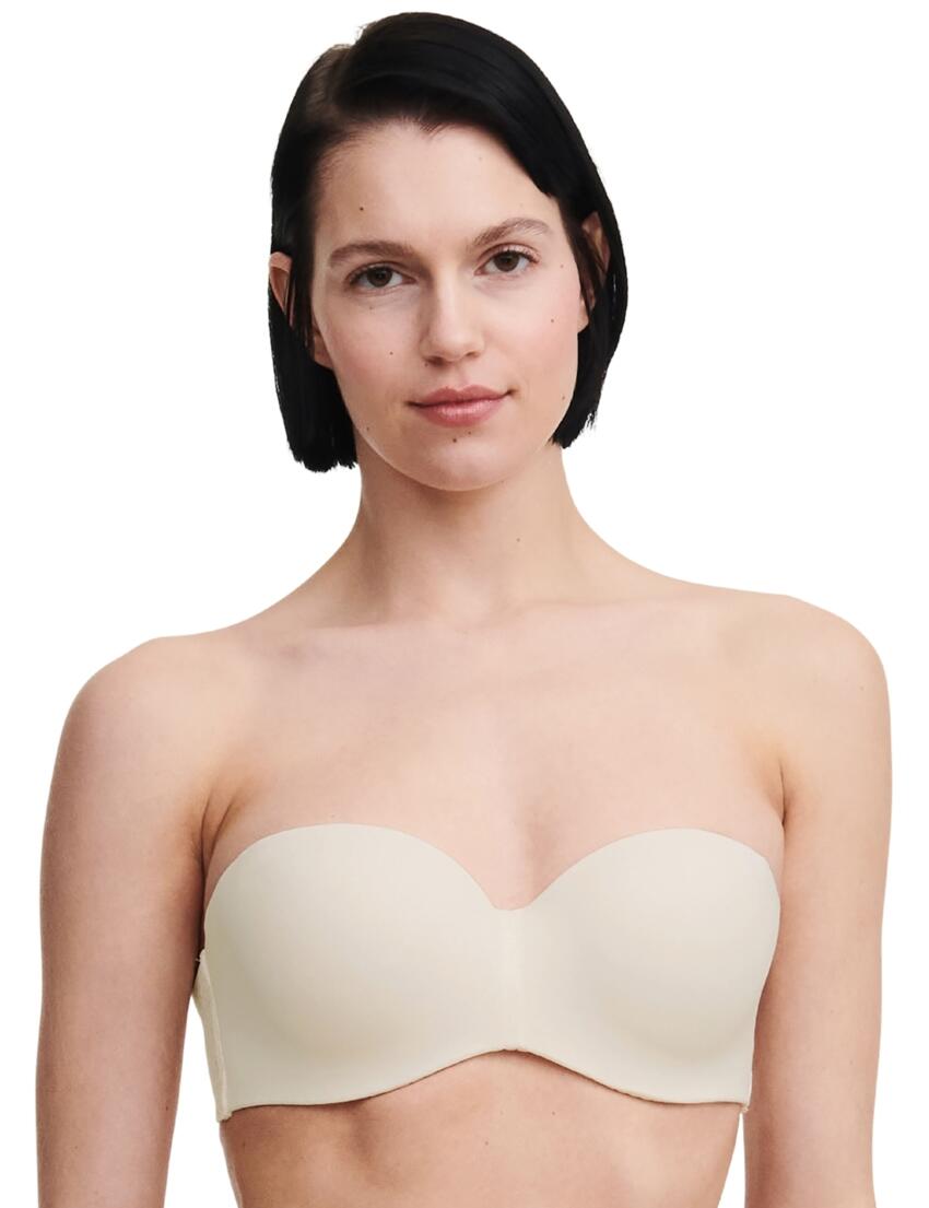 Chantelle Norah Bandeau Strapless T-Shirt Bra Pearl