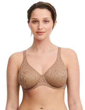 Chantelle Norah Covering Moulded Bra Coffee Latte
