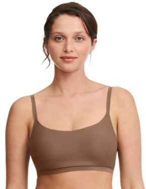 Chantelle Soft Stretch Padded Bralette Cocoa