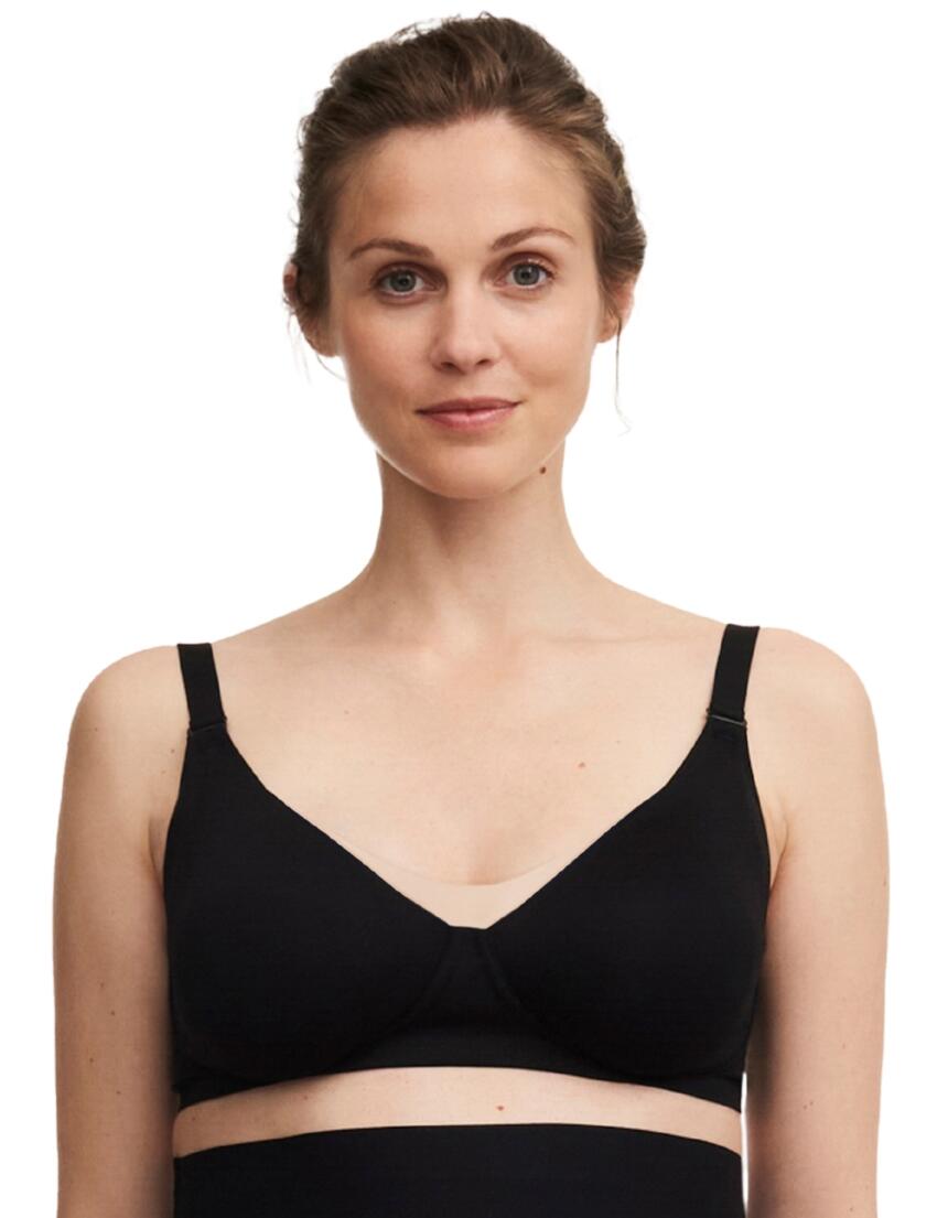 Chantelle Pure Maternity Nursing Bra Black