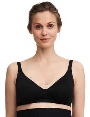 Chantelle Pure Maternity Nursing Bra Black