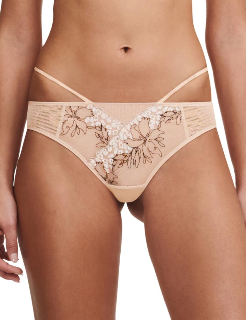 Chantelle Spice Tanga Brief  Clay Nude