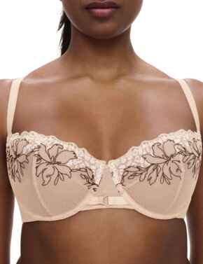Chantelle Spice Half Cup Bra Clay Nude