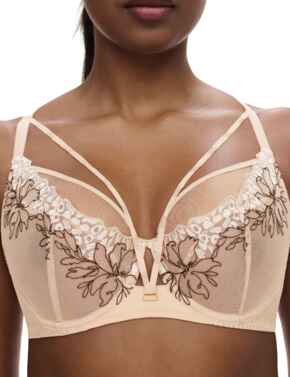 Chantelle Spice Very Covering Bra Clay Nude